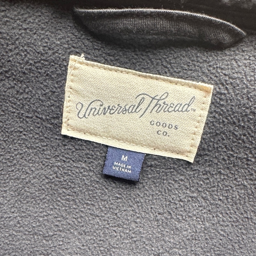 Universal Thread Black Fleece Jacket - image 2